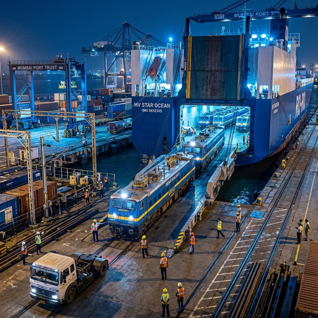 Railway Locomotives Import & Transit